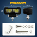 4X4 offroad truck mini driving lights 4.5 inch new Design single row 12v led work lights